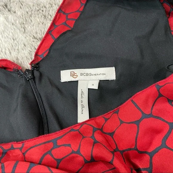 BCBG Satin Mini Dress - Picture 3 of 7